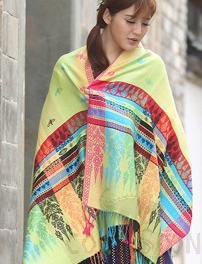 Shawls-70*190cm, 30% Rayon+ 70% Polyester