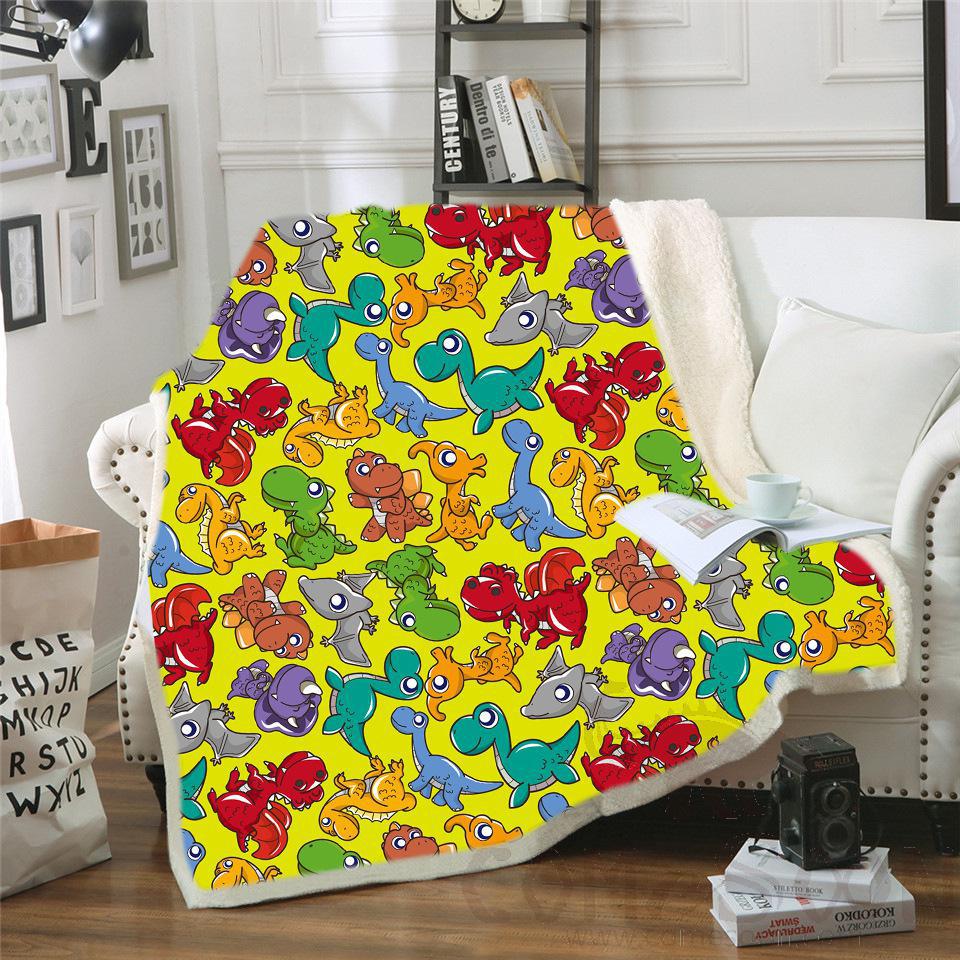 Cartoon Blanket, Crystal Velvet, 150*130cm