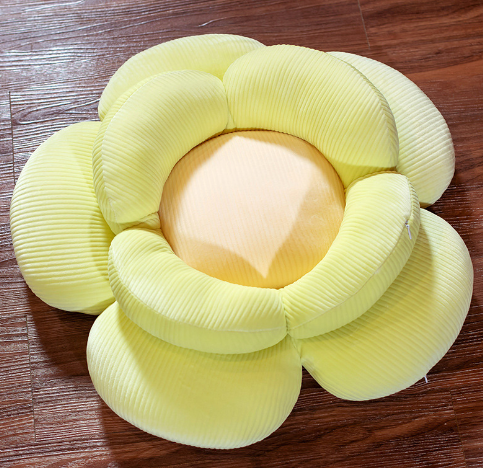 Petal Cushion, Down Cotton, Green, L50*W50cm
