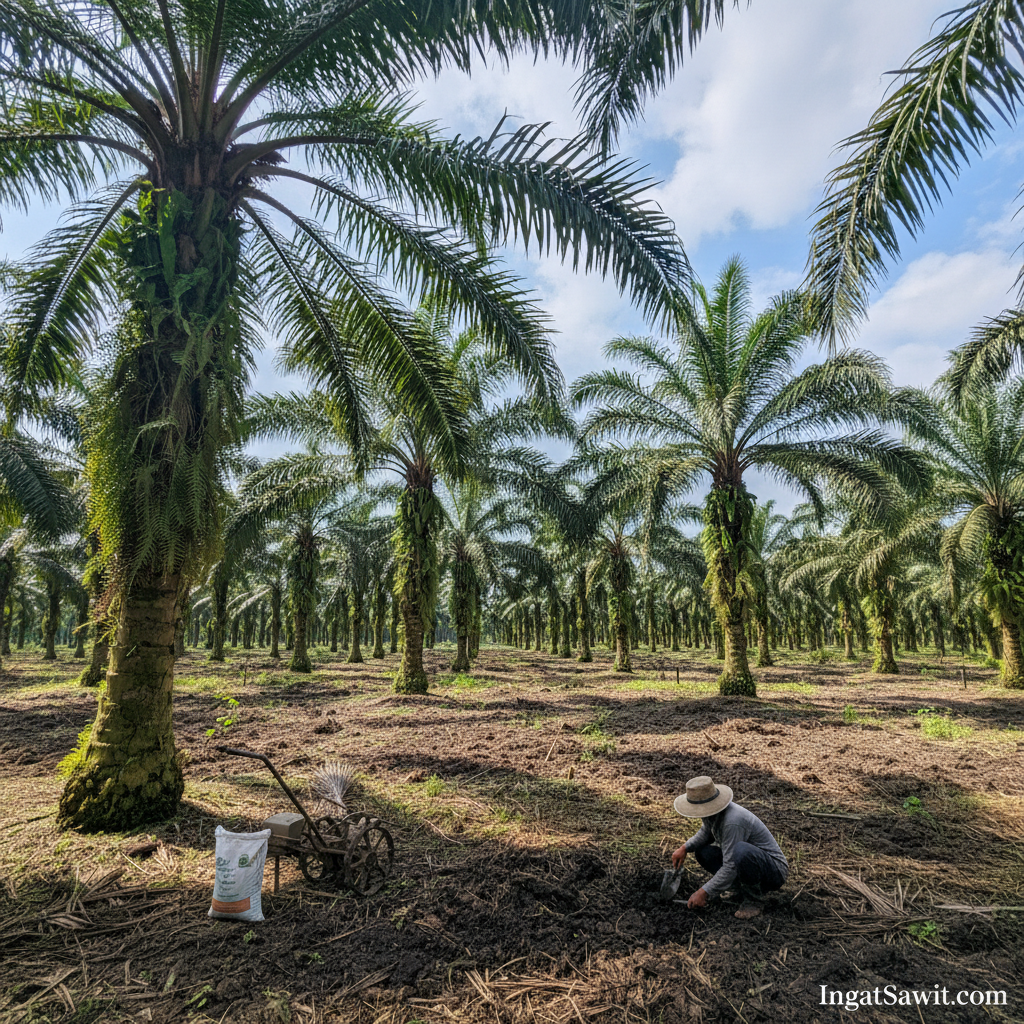 Cara Mengatasi Tanah Keras (Padat) di Perkebunan Kelapa Sawit