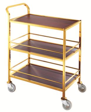 Wine Cart, Wooden, L750 * W550 * H880mm