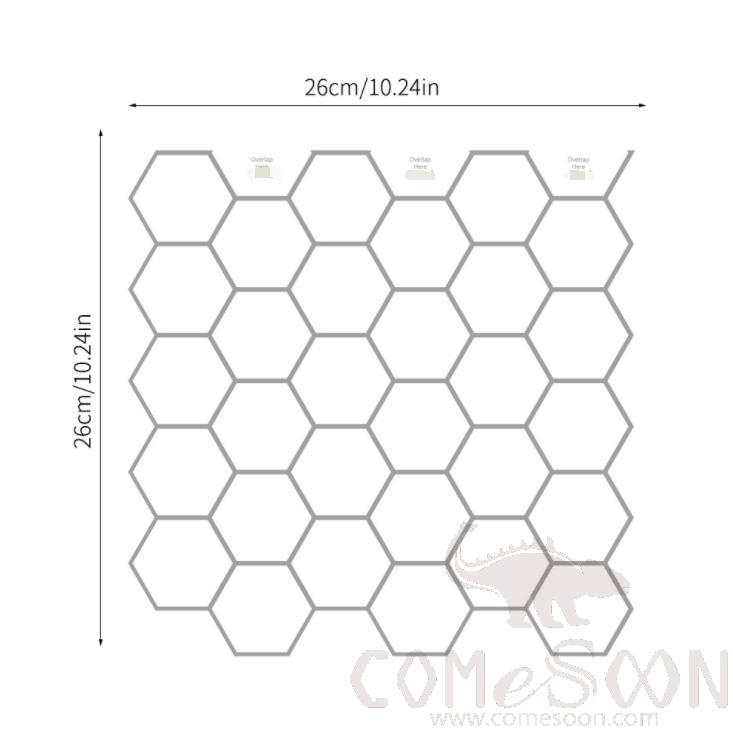 3d Epoxy Wall Sticker-26*26 cm