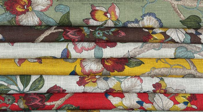 1.48m Wide Linen Printing Pillow Fabric