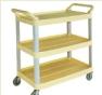 Small Multi-Purpose Three-Layer Trolley (Without Bucket), L80*W41*H90cm