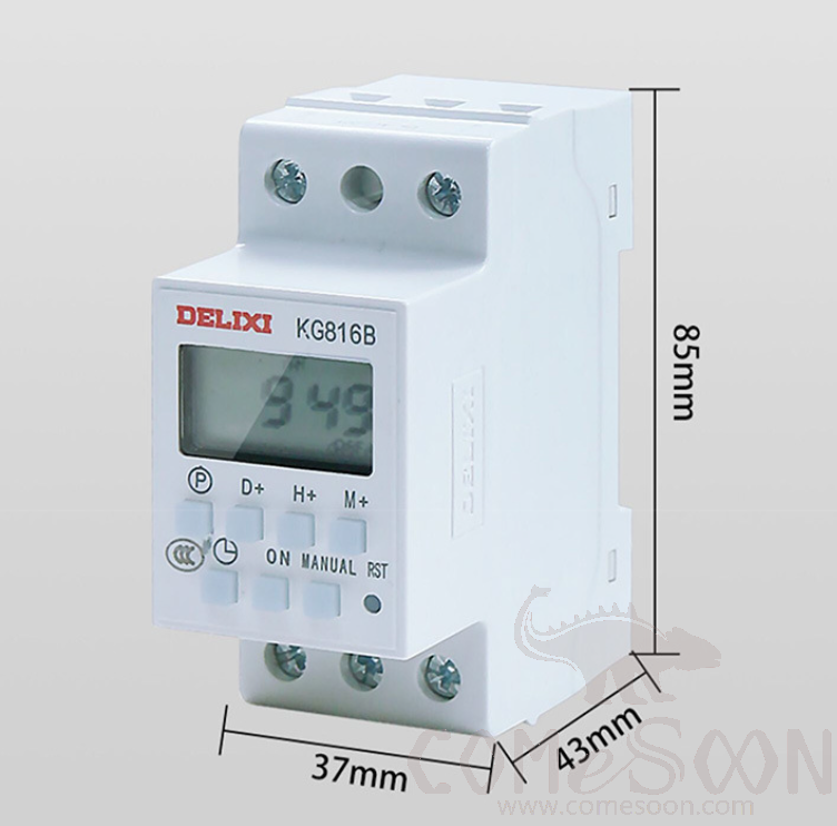 DELIXI Electronic Timer, 180-260v/50hz