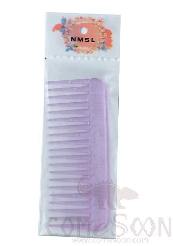 Comb, Plastic, Purple, 15.5*6cm