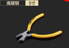 Mini Diagonal Pliers 5", High Carbon Steel+ PP & Tpr Handle
