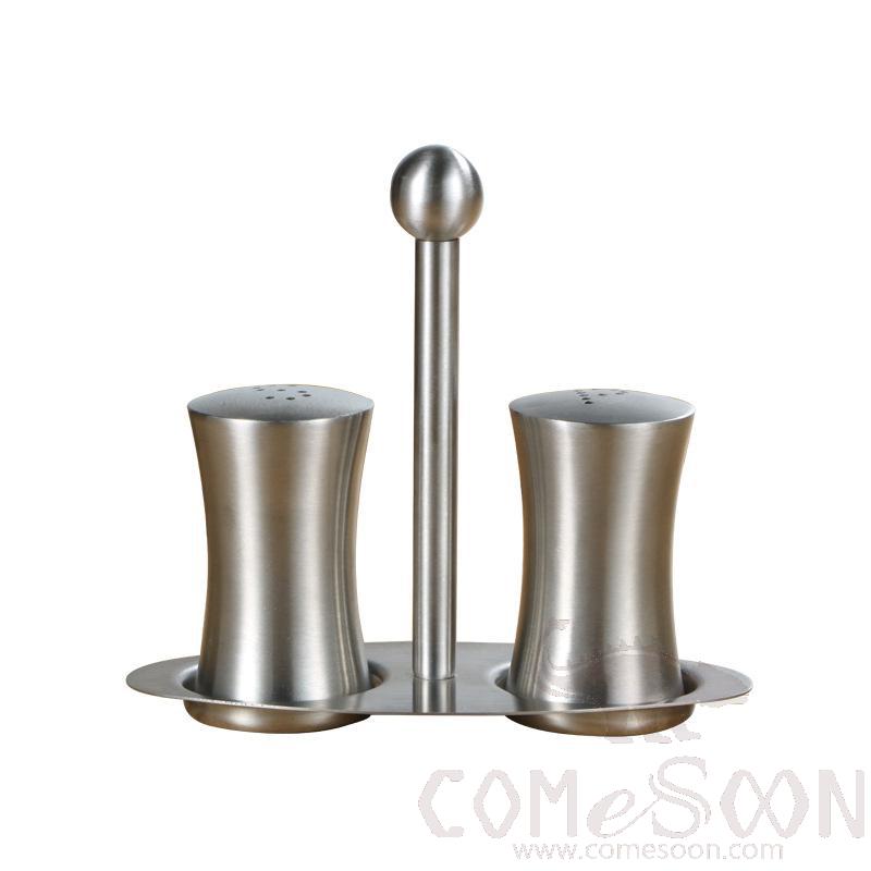 SUS 304 Salt and Pepper Shaker Set, L15*W7.5*H11cm