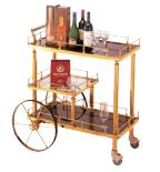 Wine Cart, Ss201+ Tempered Glass, L820 * W425 * H970mm