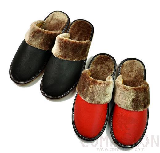 Warm Non-Slip Cotton Shoes, Rubber