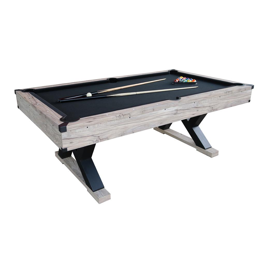 Billiard Table, Mdf, 214*120*78.6cm, Black, Only for Indoor Use