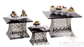 Jjl Series-Flower Display Stand W/ Glass, 240*240*200mm m-Sized