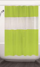 Splice Shower Curtain-Green, Peva, 180* 200 cm