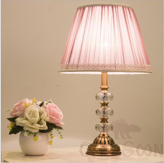 Table Lamp-D30*H48cm-Button Switch