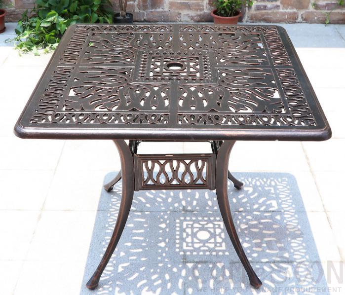 Outdoor Cast Aluminum Table-90*90cm product image