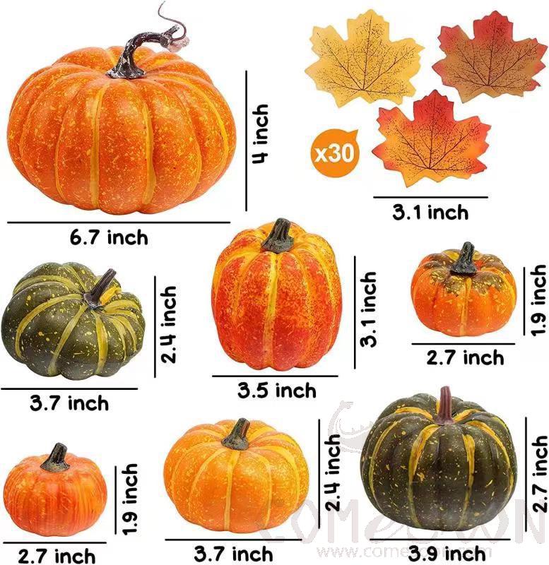 Pumpkin Arrangement, Foam