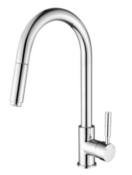 Pull Kitchen Faucet-Brass