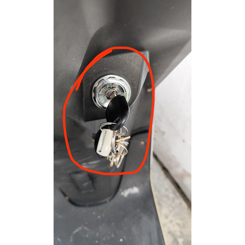Electric Bike-on-Off Key Switch with Key