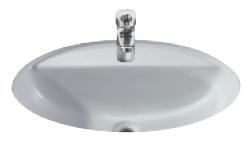 Under the basin