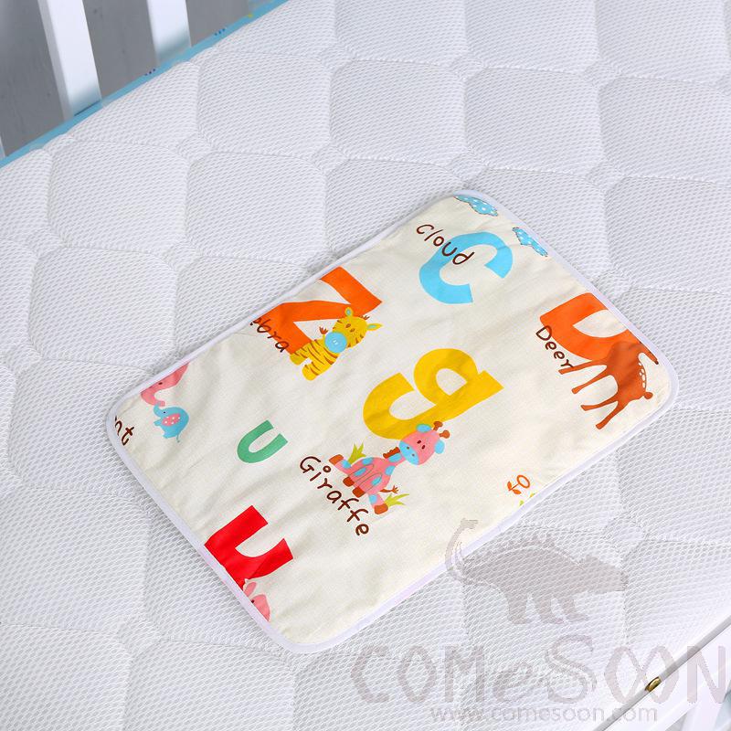Baby Waterproof Changing Pad, Cotton+ Tpu, 35*60 cm