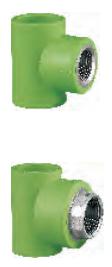 Female Tee-Green DN 32 x 1/2 "
