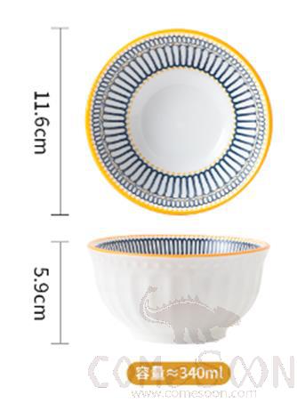 Round Bowl, 4.6″