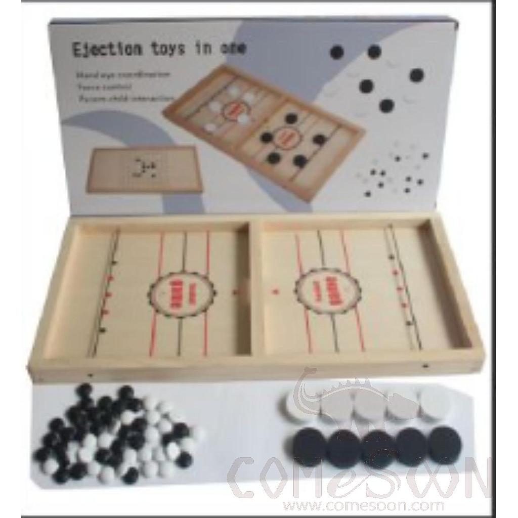 A Two-in-One Chess Box, 47*24.5*2.5cm, Pine