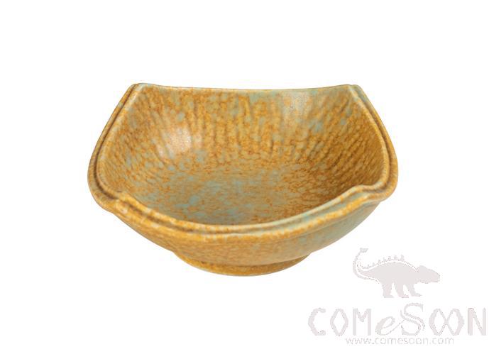 New Japanese 5.5" Bent Edge Square Bowl product image