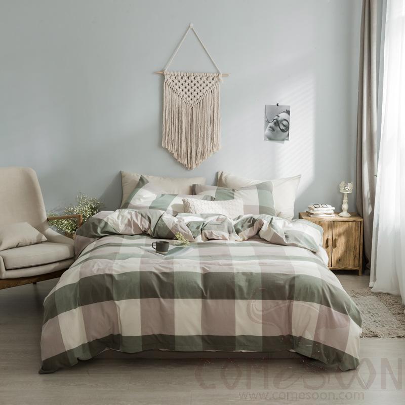 Bed Linens, Cotton, 4 Piece Set(for W150&180 cm Bed)
