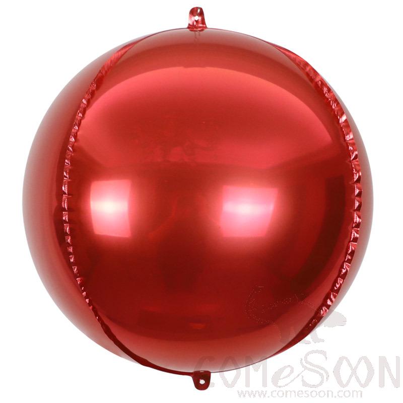 4d Balloon, Aluminum Film, Red, 50 Inches product image