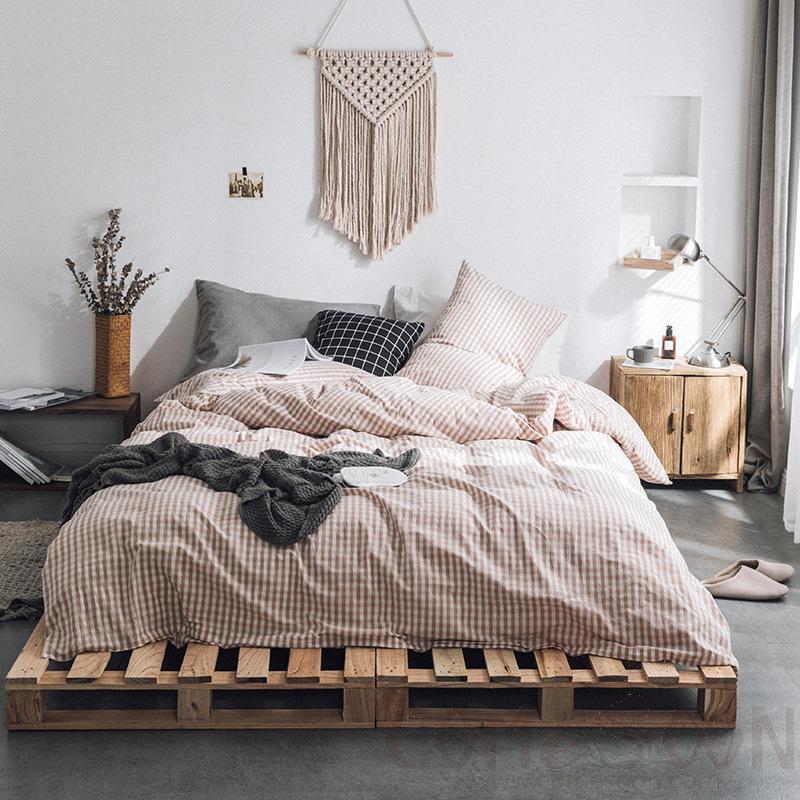 Bed Linens, Cotton, 4 Piece Set(for W200 cm Bed)