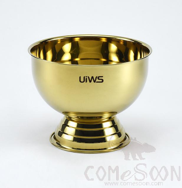 SUS 304 Ice Bucket 2.0L Gold