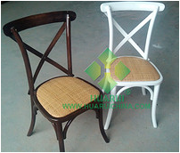 Outdoor Rent Cross Back Wedding Chair