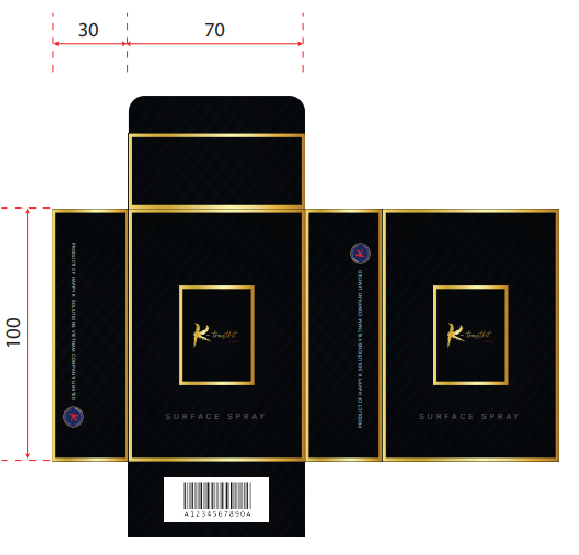 [moq:1000]surface Spray Packaging