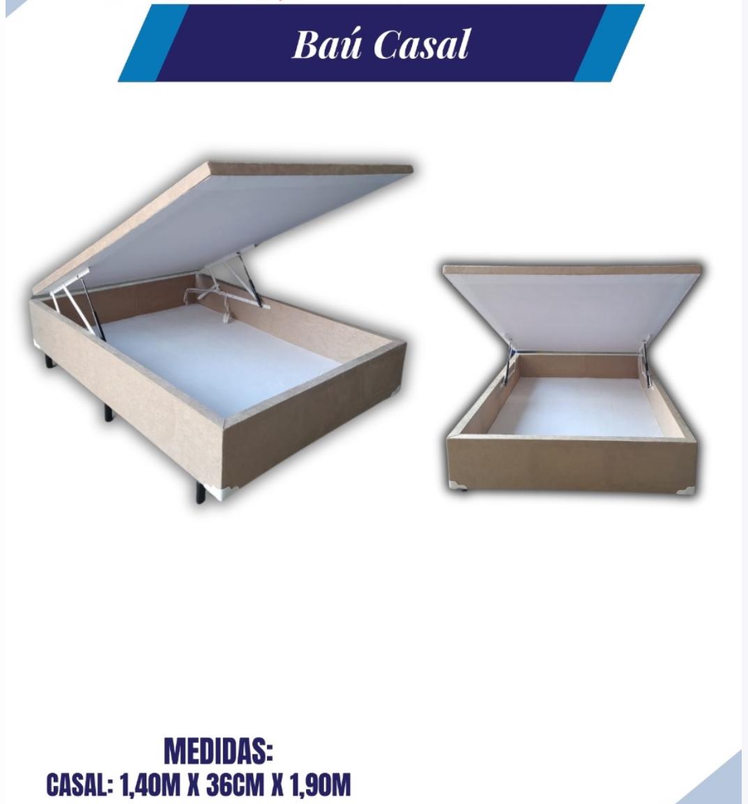 Cama box baú  Casal