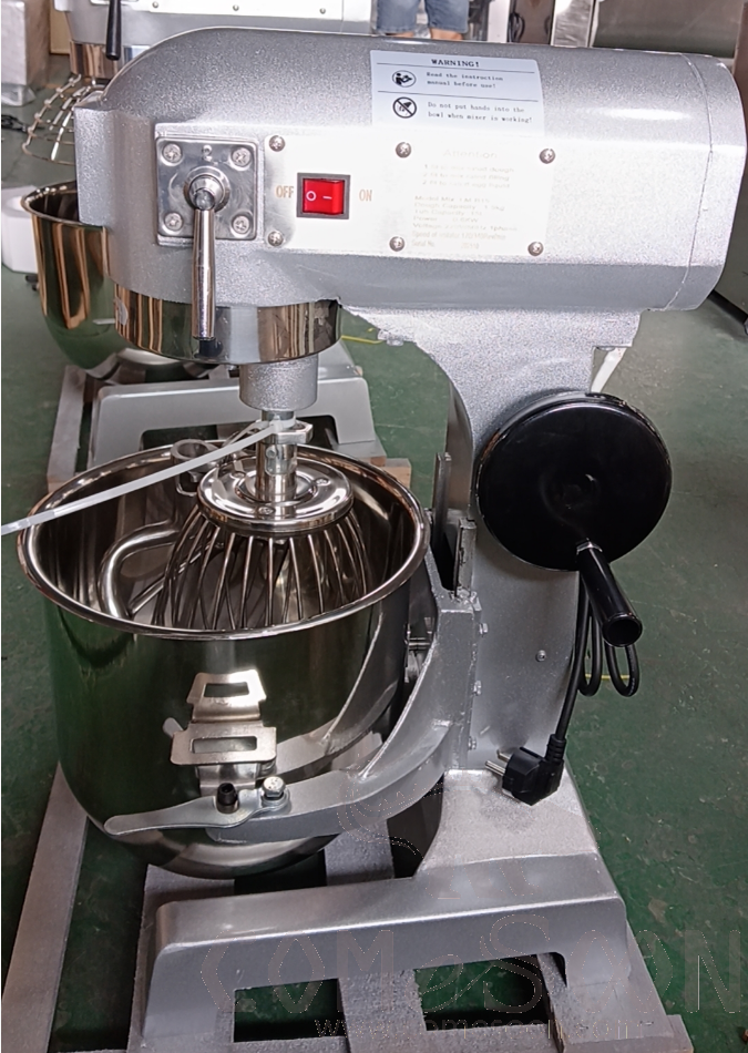 15L Planetary Mixer, 3 Variable Speeds, L460*W360*H660mm, 500w