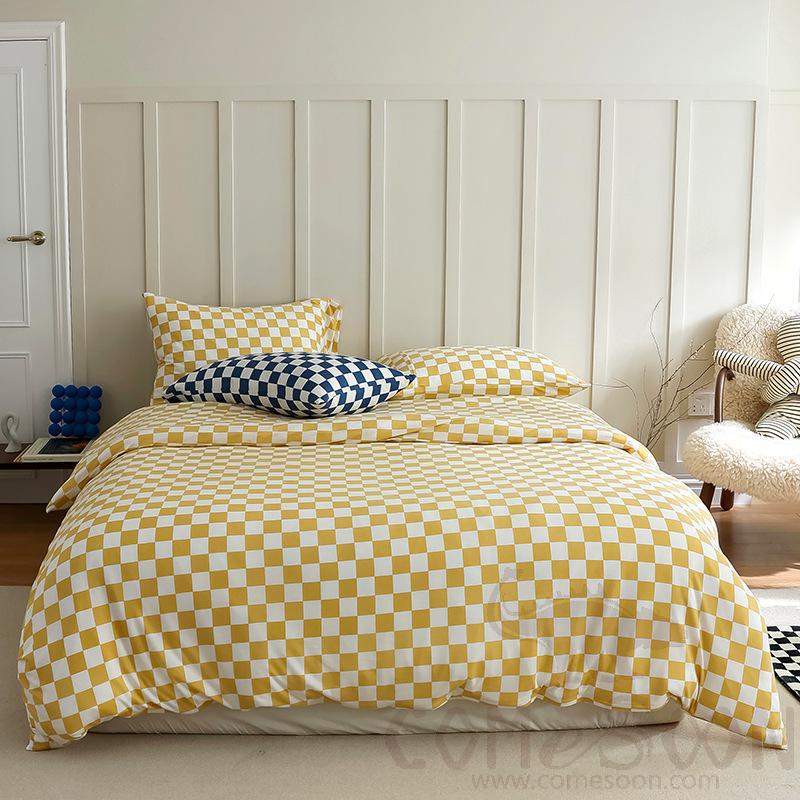 Bed Linens, Cotton, 4 Piece Set(for W180 cm Bed)
