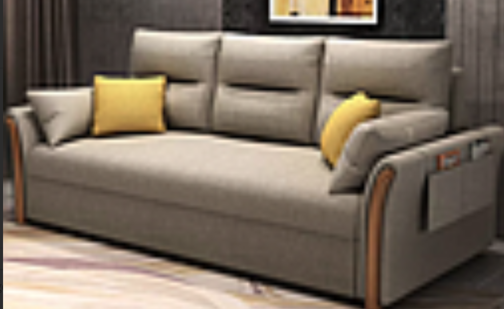Couch Beige Color 3people