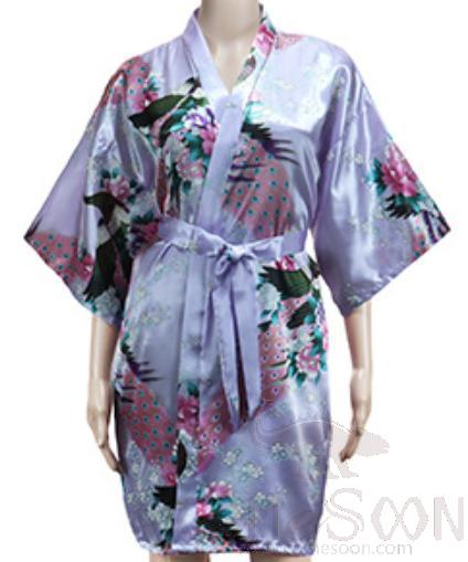 Bathrobe-Peacock