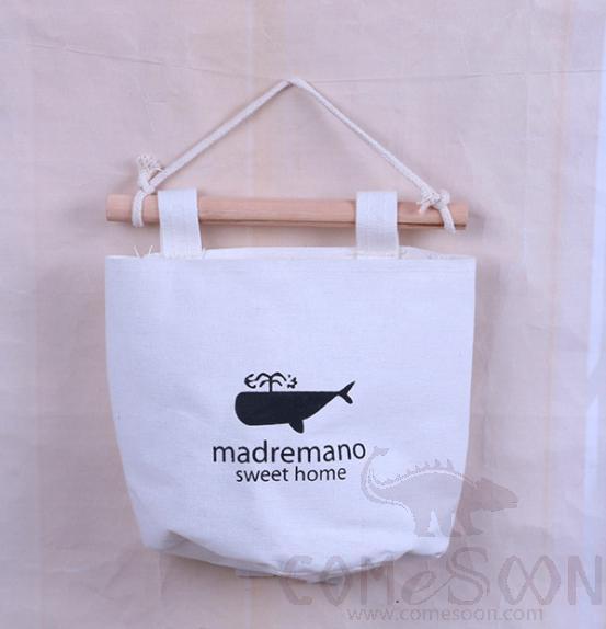 Linen Hanging Storage Bag-L18*H15 cm
