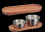 Small Tray(W/O Bowl), Wood, 290*100*20mm