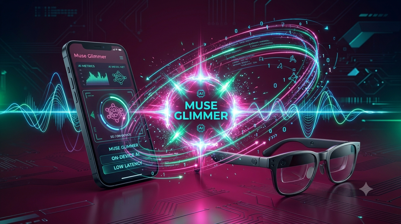 Meta Launches Muse Glimmer: Lightweight, Low-Latency Artificial Intelligence Directly On-Device