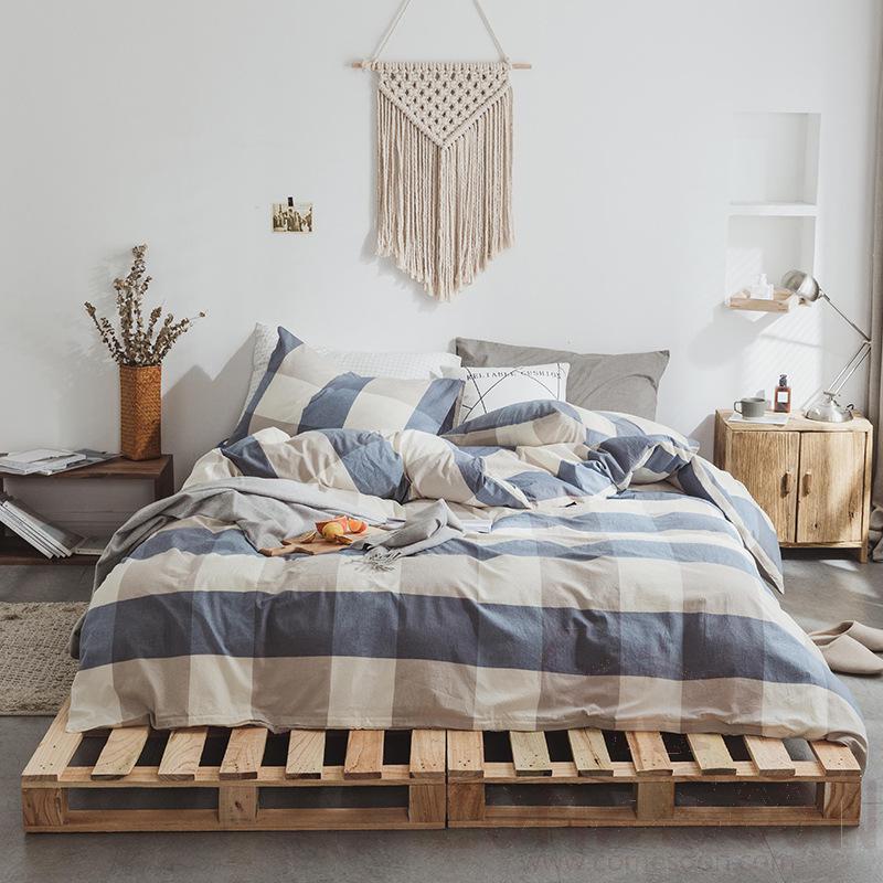 Bed Linens, Cotton, 4 Piece Set(for W200 cm Bed)