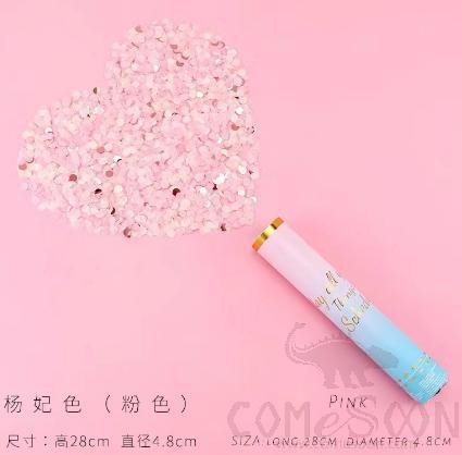 Party Popper 30cm Pink