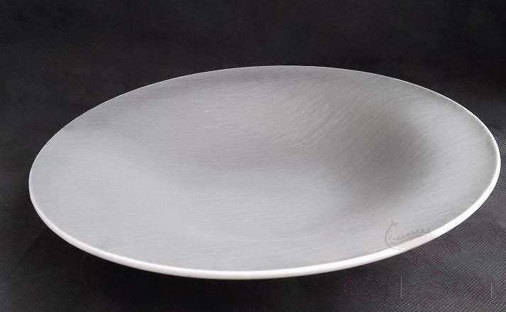 20118 Series-12.5" Beveled Edge Plate-Gray