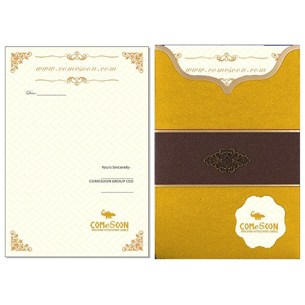 Greeting Card, Gold