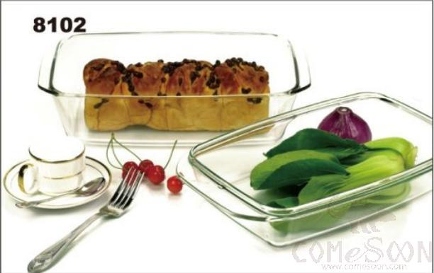 3.0L Rectangular Tempered Glass Pot product image