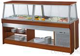 Island Type Sliding -Door Salad Bar  2150*750*1380mm