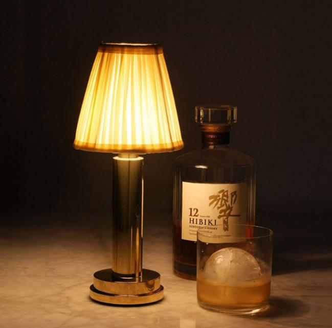 Table Lamp, Siver, Φ9*H28.7cm