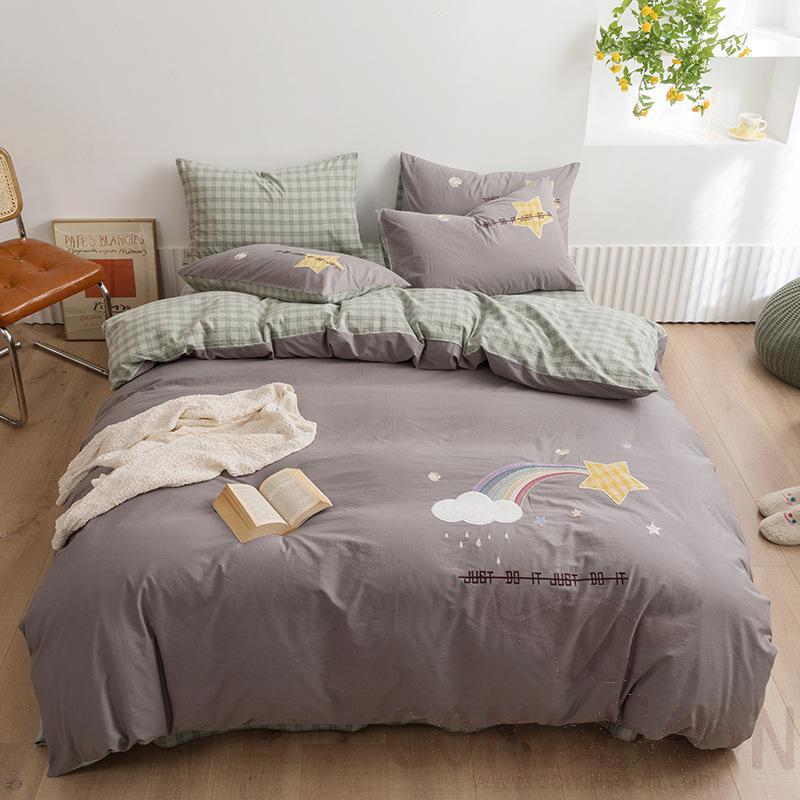 Bed Linens, Cotton, 4 Piece Set(for W150&180 cm Bed)